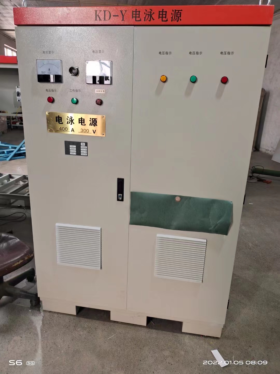 800A/350V可控硅电泳电源(图1)